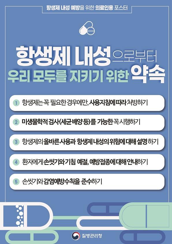 항생제, 필요할 때만 써야 하는 이유…정부가 다시 강조한 ‘평생의 문제’ 기사 이미지