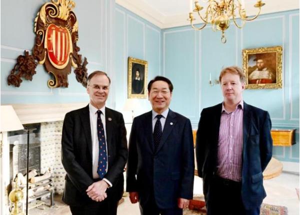 유정복 인천시장, 송도에 英 케임브리지와 바이오 혁신 클러스터 협력 