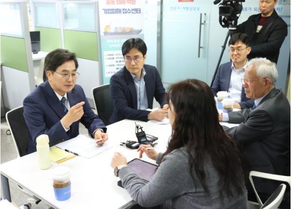 김동연, 중동정세 악화로 피해 우려되는 기업 찾아 “경기도가 함께하겠다. 자금·보증 지원 등 많이 활용해달라”
