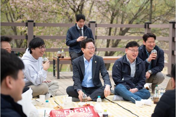 인천시설공단, CEO와 함께 '봄: 도시, 락(樂)' 소통 강화