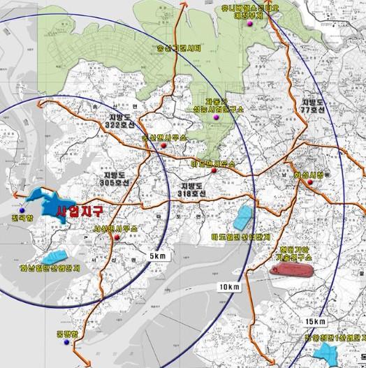 화성도시공사, 전곡해양 일반산업단지 지원시설용지 수의계약 공급 기사 이미지