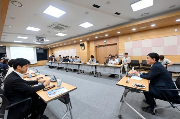 부평구, 지방하천 관리개선 실시설계용역 중간보고회 개최