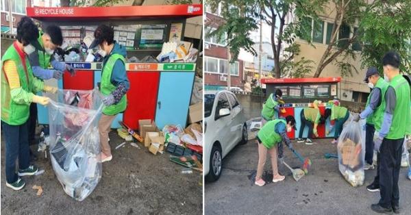 남동구노인인력개발센터, ‘우리동네자원순환단’ 운영…어르신과 함께 만드는 깨끗한 동네
