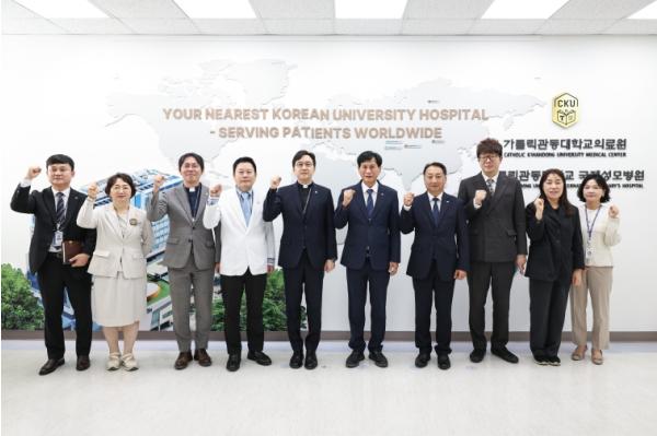 검단구, 국제성모병원과 소아청소년 의료 협력 요청 “검단구 소아청소년 비율 22%...야간에도 안정적으로 진료 받을 수 있는 응급의료체계 필요” 기사 이미지